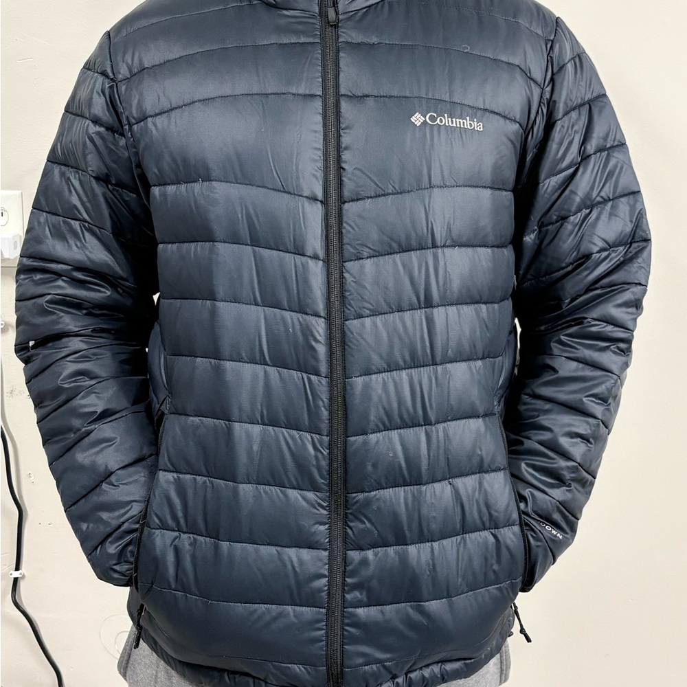 Columbia Men's Navy Puffer Jacket